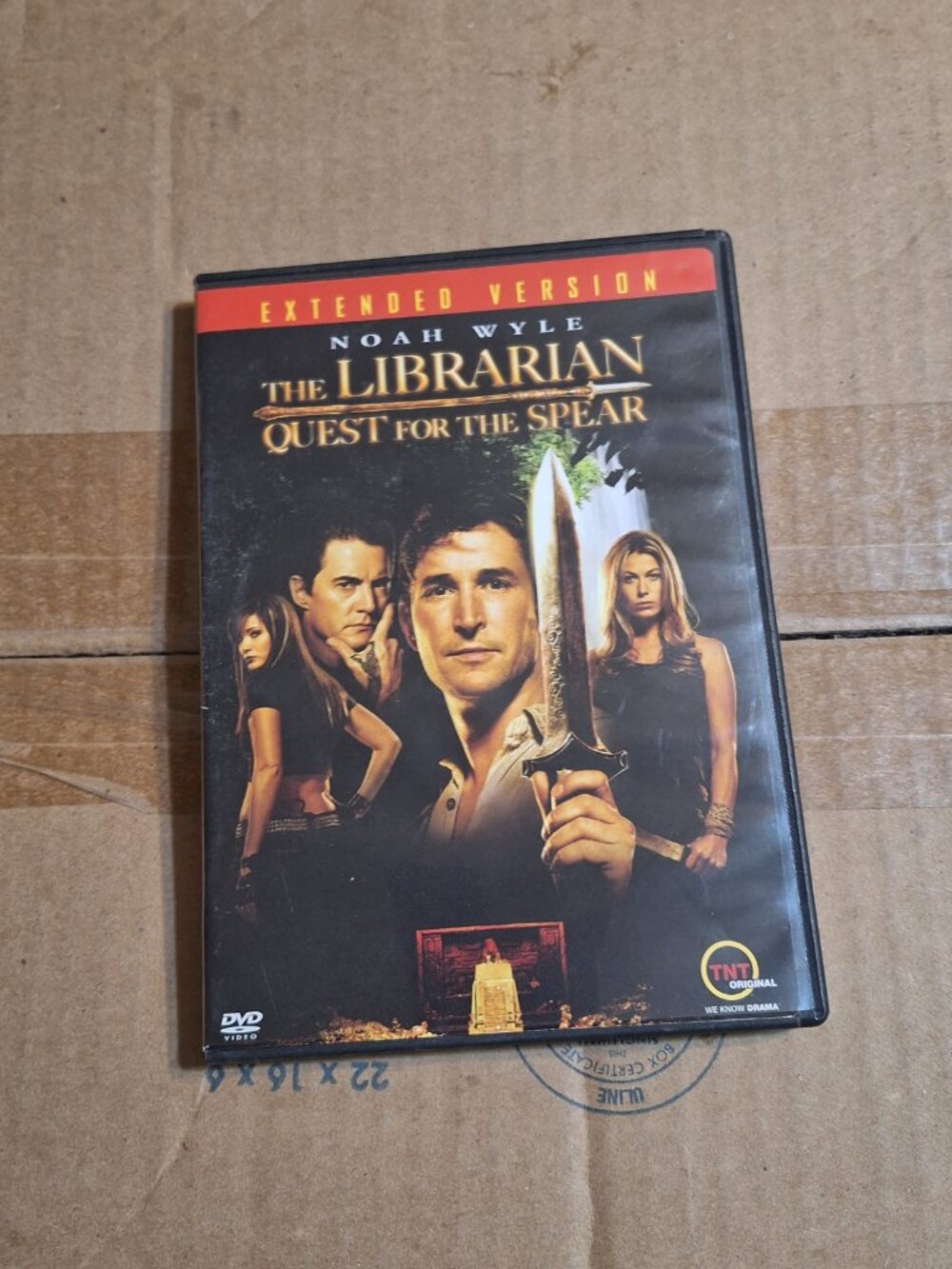 Libarian Quest for the spear DVD